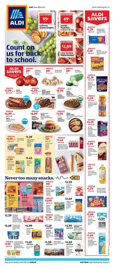 ALDI (GA, SC) Weekly Ad August 5 to August 11