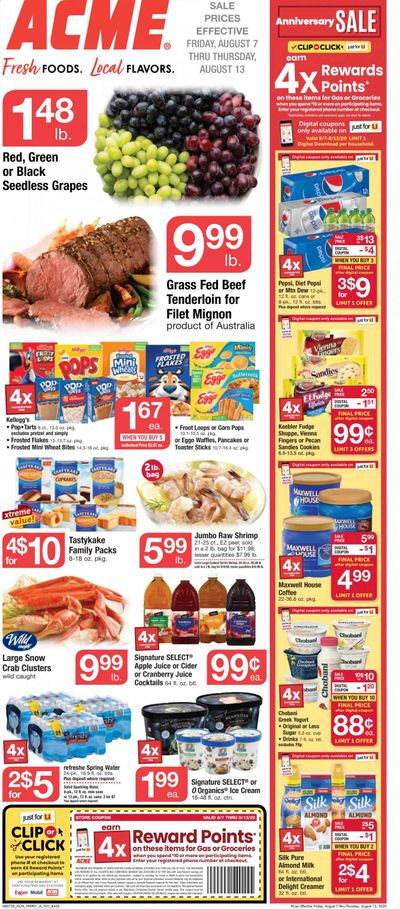 ACME Weekly Ad August 7 to August 13