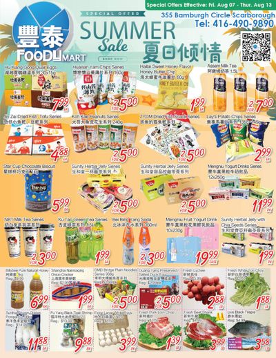 FoodyMart (Warden) Flyer August 7 to 13