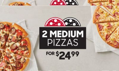 Two Medium Pizzas Deal at Pizza Hut