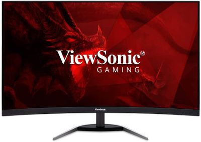 ViewSonic VX3268-2KPC-MHD 32 Inch 1440p Curved 144Hz 1ms Gaming Monitor On Sale for $310.06 at Amazon Canada