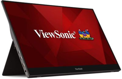 ViewSonic TD1655 15.6 Inch 1080p Ultra Portable Monitor with Touchscreen On Sale for $232.39 at Amazon Canada