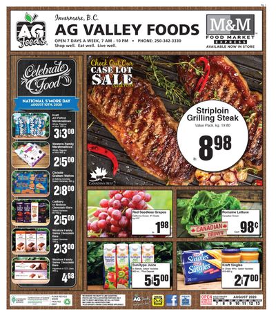 AG Foods Flyer August 7 to 13