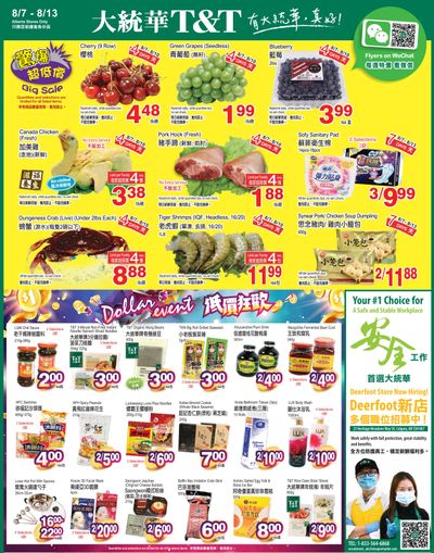 T&T Supermarket (AB) Flyer August 7 to 13
