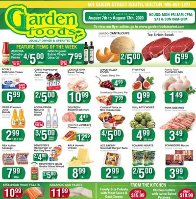 Garden Foods Flyer August 7 to 13