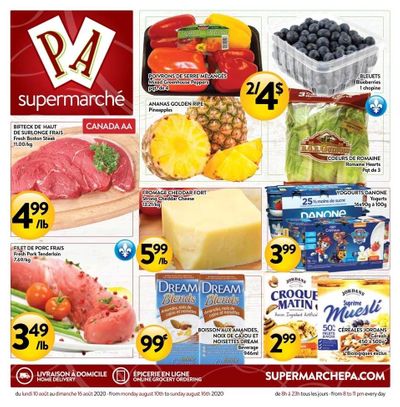 Supermarche PA Flyer August 7 to 13