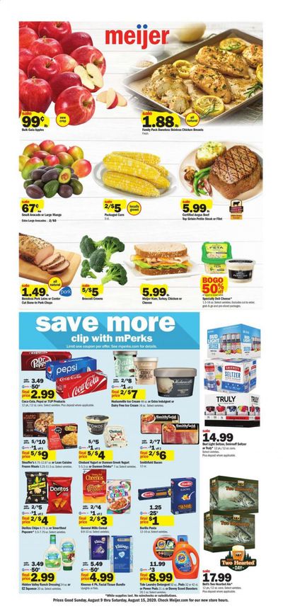 Meijer (KY) Weekly Ad August 9 to August 15