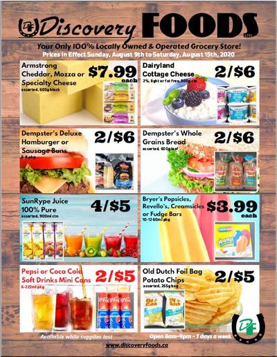 Discovery Foods Flyer August 9 to 15