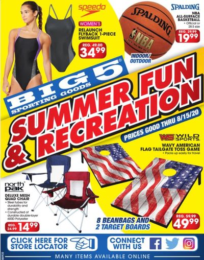 Big 5 Weekly Ad August 9 to August 16