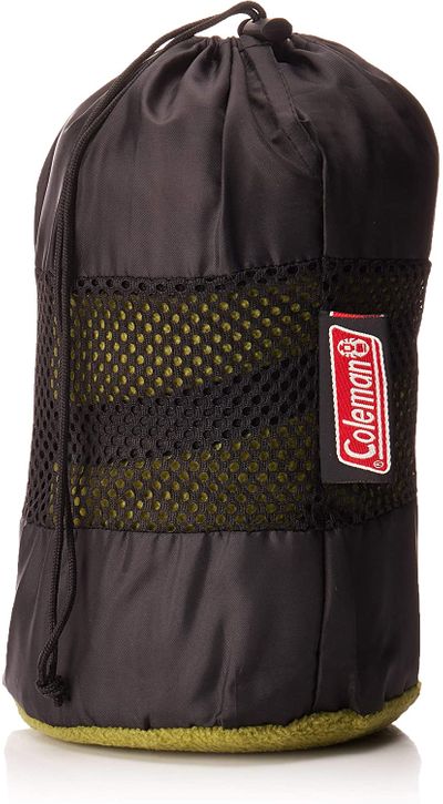 Coleman Stratus Sleeping Bag, Polyester Fleece, Orange/Teal, 33 x 75-in On Sale for $ 14.97 (Save $ 5.07) at Amazon Canada