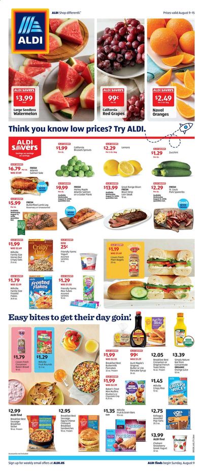 ALDI (DE, NJ, PA) Weekly Ad August 9 to August 15