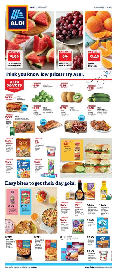 ALDI (NY, PA) Weekly Ad August 9 to August 15