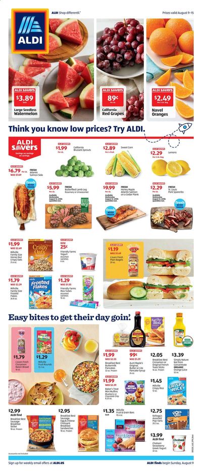 ALDI (OH, WV) Weekly Ad August 9 to August 15