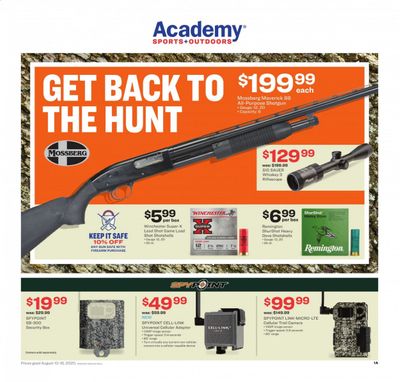 Academy Sports Weekly Ad August 10 to August 16