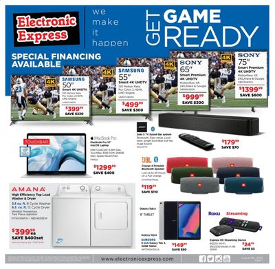 Electronic Express Weekly Ad August 9 to August 15