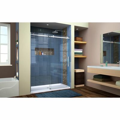 Enigma Air 56" W x 76" H Single Sliding Frameless Shower Door with Clearmax Technology On Sale for $649.99 at Wayfair Canada