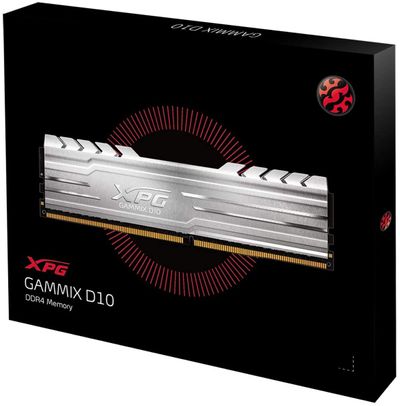 XPG Gammix D10 3000MHz (PC4 24000) 16GB (2x8GB) DDR4 Memory Module Kit Silver On Sale for $ 69.99 (Save $ 10.00) at Amazon Canada