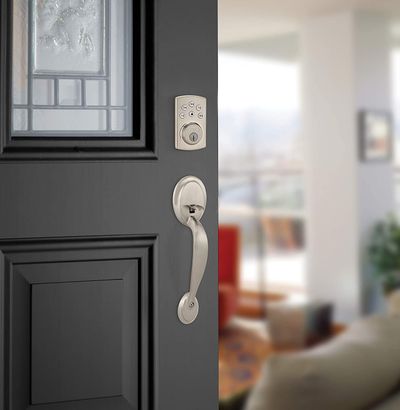 Weiser Powerbolt 2.0 Electronic Deadbolt Featuring SmartKey, Exterior Door Lock with Keypad On Sale for $ 88.26 (Save $ 41.73) at Amazon Canada 