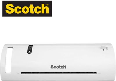 Scotch Thermal Laminator Machine, 5 Minute Warm-up, 9" Input, for Laminating Sheets Up to 5-Mil Thick On Sale for $18.98 (Save $16.01) at Amazon Canada