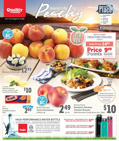 Quality Foods Flyer August 10 to 16