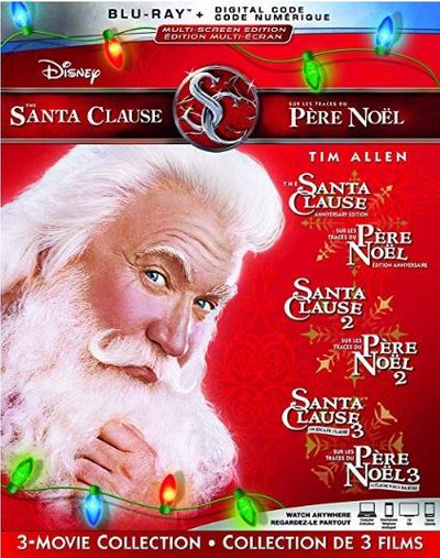 The Santa Clause 3-Movie Collection [Blu-ray] (Bilingual) For $20.99 At Amazon Canada