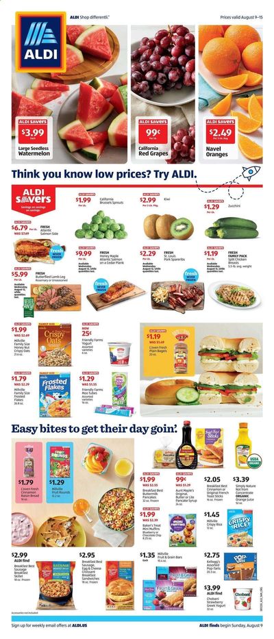 ALDI (CT, NH, NY, OH, RI) Weekly Ad August 9 to August 15