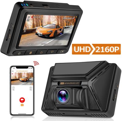 Dash Cam Oasser Ultra HD 2160P Dashboard Camera for Cars Sony Starvis IMX335 Sensor On Sale for $ 59.89 (Save $ 100.10) at Amazon Canada