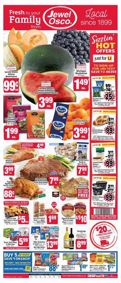 Jewel Osco (IL) Weekly Ad August 12 to August 18