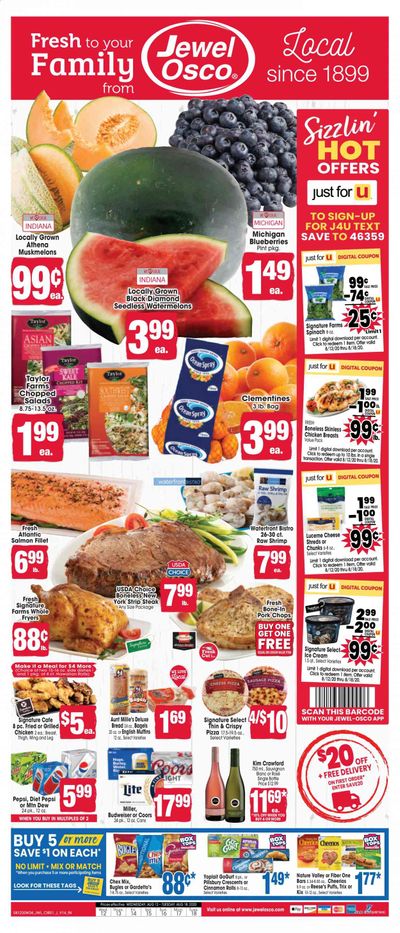 Jewel Osco (IN) Weekly Ad August 12 to August 18