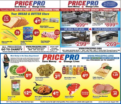 Price Pro Flyer August 12 to 18