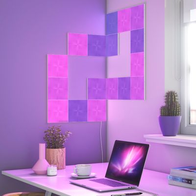 Nanoleaf Canvas Smarter Kit - 9 Light Squares On Sale for $249.99 at Best Buy Canada
