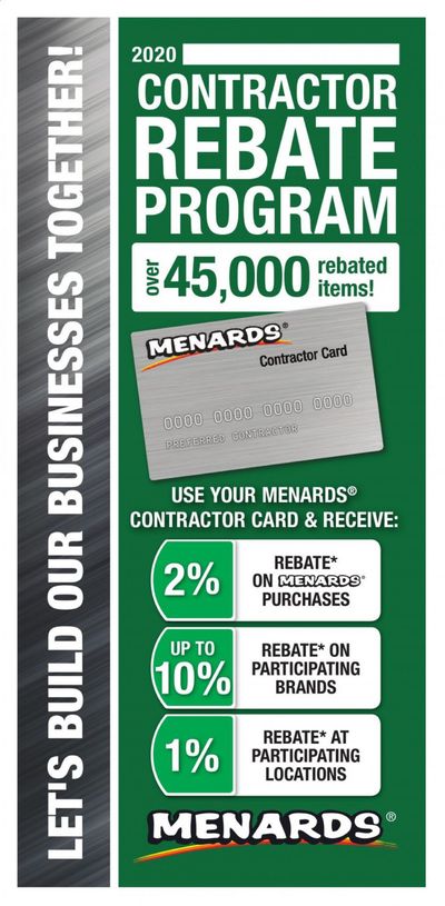 Menards Weekly Ad March 1 to December 31