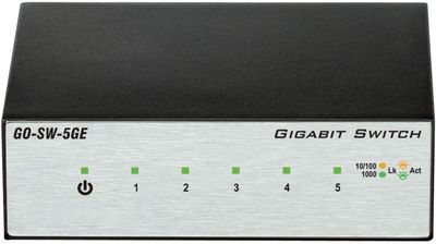 D-Link 5 Port Gigabit Unmanaged Metal Desktop Switch, Metal Housing, Plug and play, Fanless On Sale for $ 24.99 (Save $ 5.00) at Amazon Canada