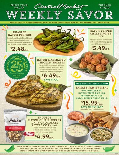 Central Market Weekly Ad August 12 to August 18