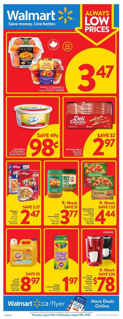 Walmart (Atlantic) Flyer August 13 to 19