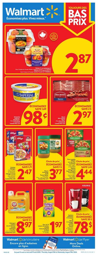 Walmart (QC) Flyer August 13 to 19