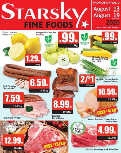 Starsky Foods Flyer August 13 to 19