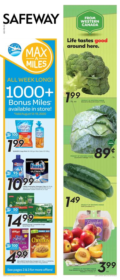 Sobeys (West) Flyer August 13 to 19