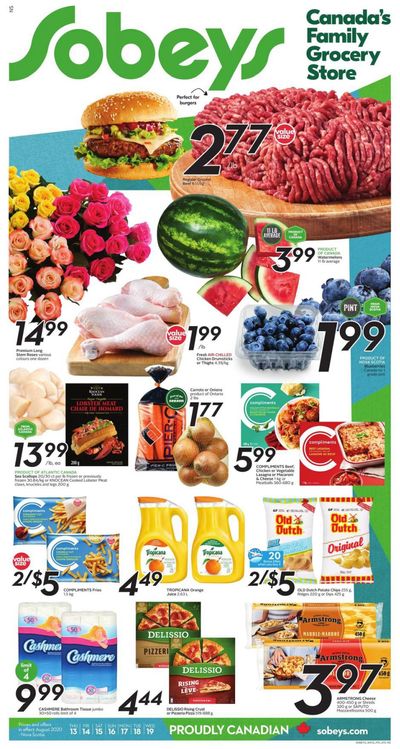 Sobeys (Atlantic) Flyer August 13 to 19