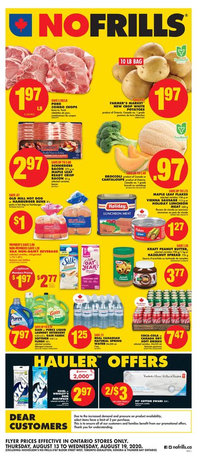 No Frills (ON) Flyer August 13 to 19