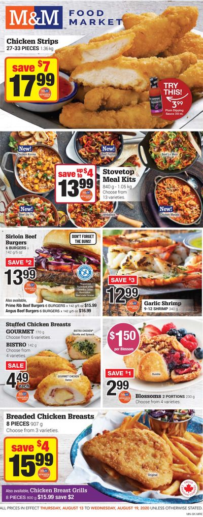 M&M Food Market (SK, MB, NS, NB) Flyer August 13 to 19