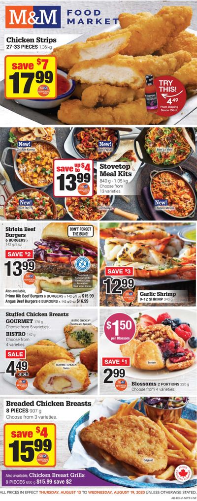 M&M Food Market (AB, BC, NWT, Yukon, NL) Flyer August 13 to 19