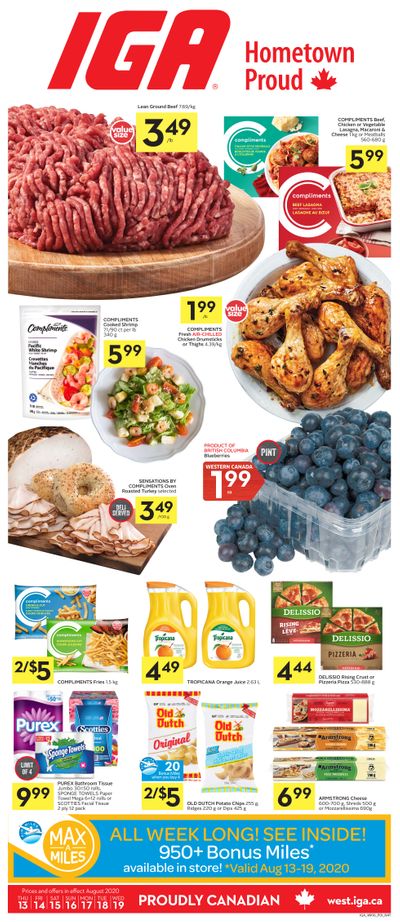 IGA (BC and AB) Flyer August 13 to 19