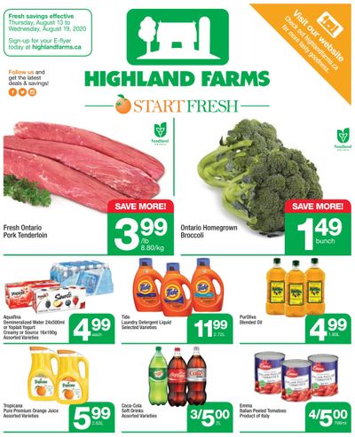 Highland Farms Flyer August 13 to 19