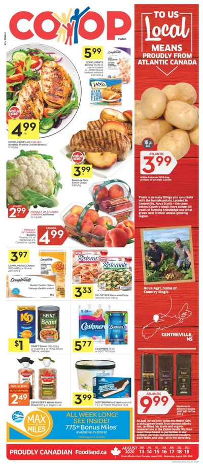 Foodland Co-op Flyer August 13 to 19