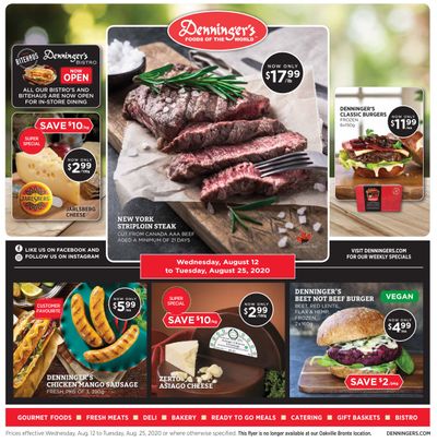 Denninger's Monthly Flyer August 12 to 25