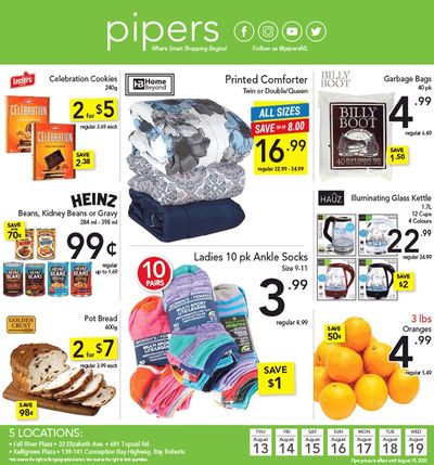 Pipers Superstore Flyer August 13 to 19