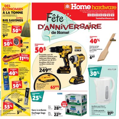 Home Hardware (QC) Flyer August 13 to 19