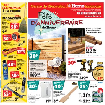 Home Hardware Building Centre (QC) Flyer August 13 to 19