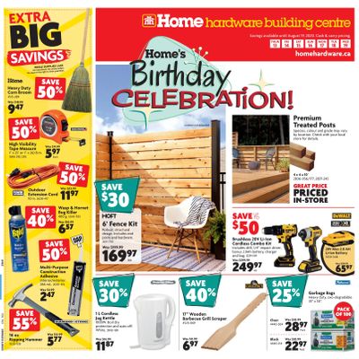Home Hardware Building Centre (Atlantic) Flyer August 13 to 19